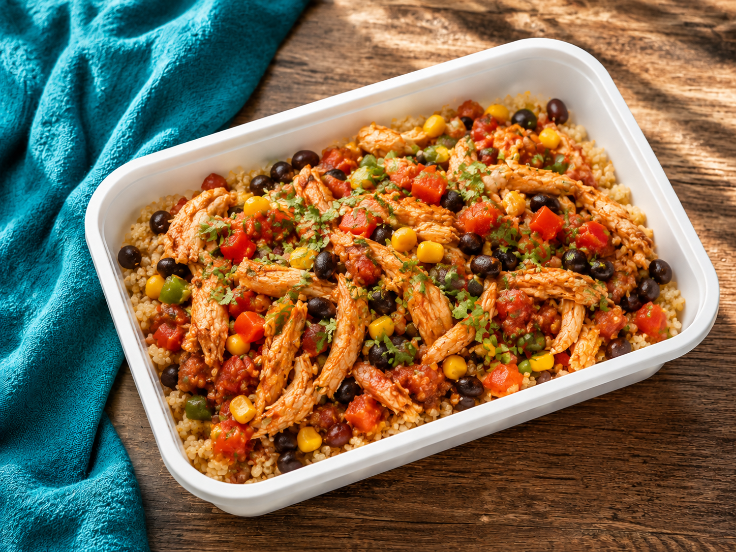 Salsa Chicken with Quinoa