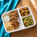 Mediterranean Turkey Naan Sliders
