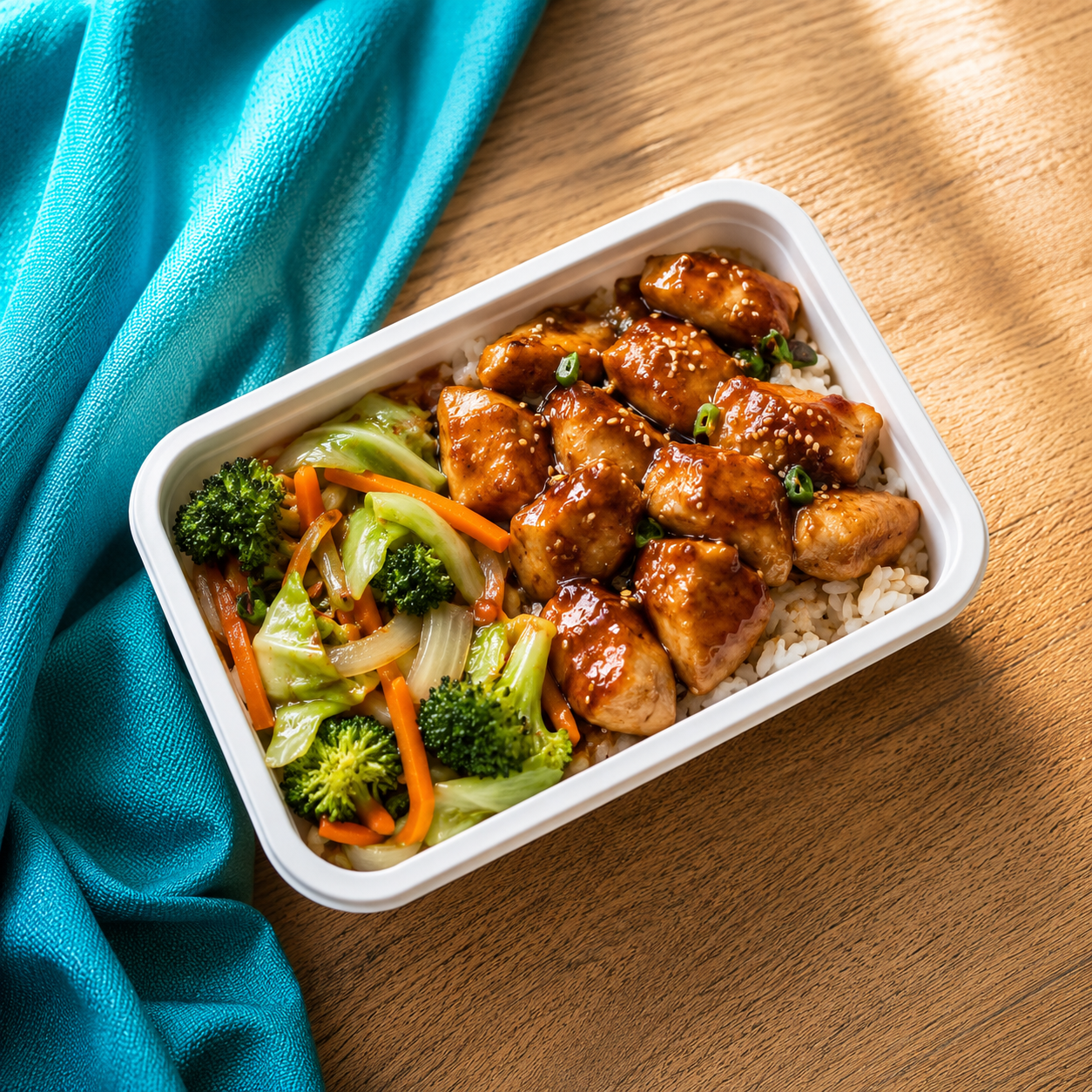 Hibachi Chicken & Veggies