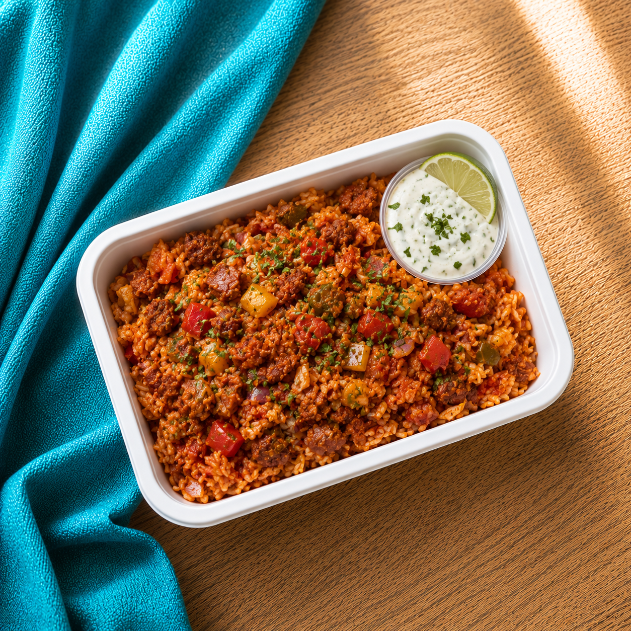 Chorizo and Rice Skillet