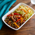 Ground Beef Stir-Fry with Cabbage