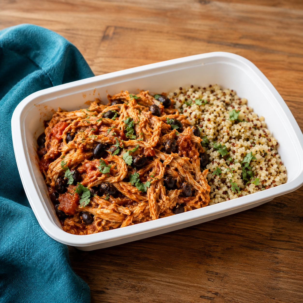 Salsa Chicken with Quinoa