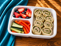 Pesto Tortilla Wrap pinwheel's
