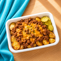Classic Sloppy Joe Bowl with Crispy Potatoes