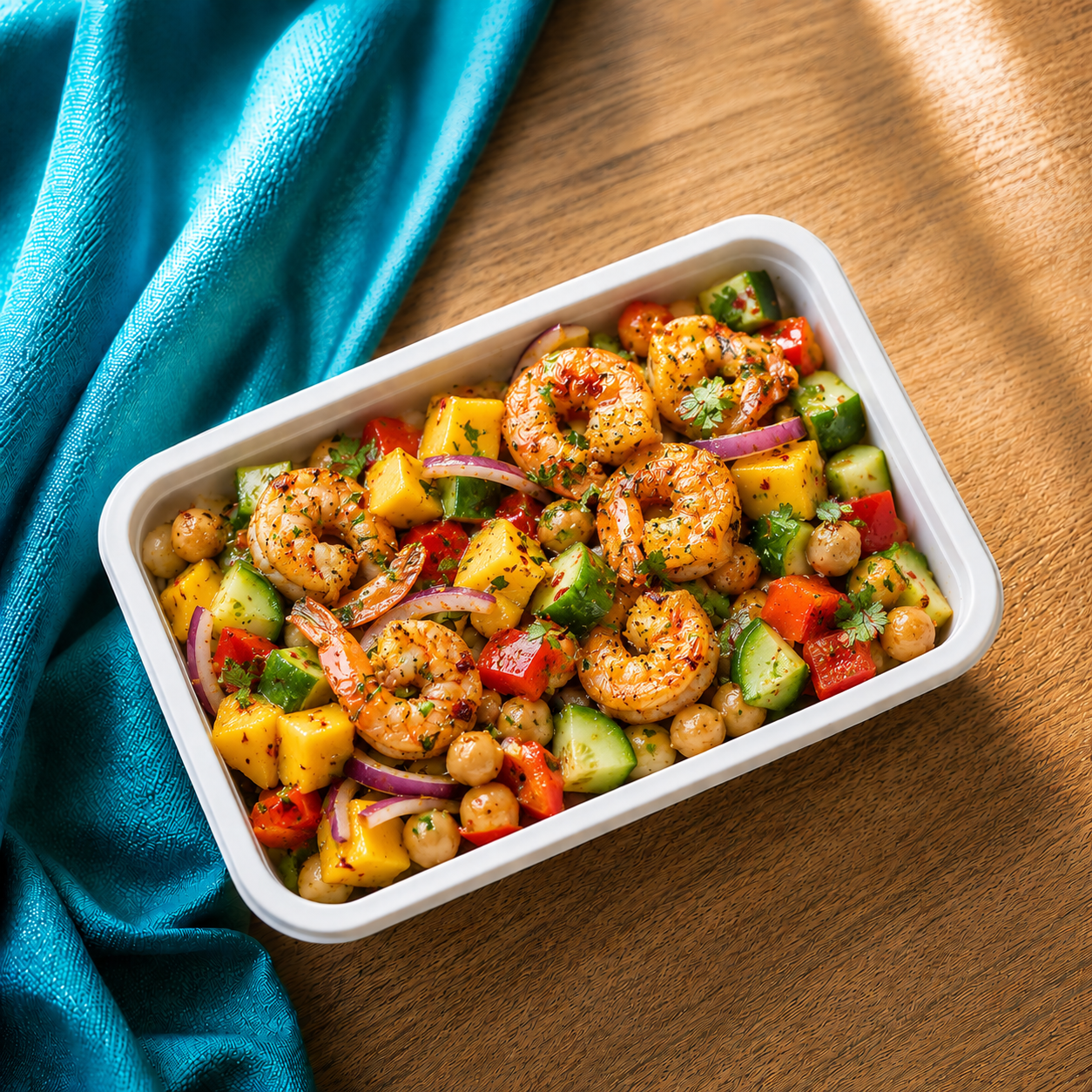 Chili-Lime Shrimp Salad