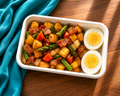 Bacon Asparagus Hash