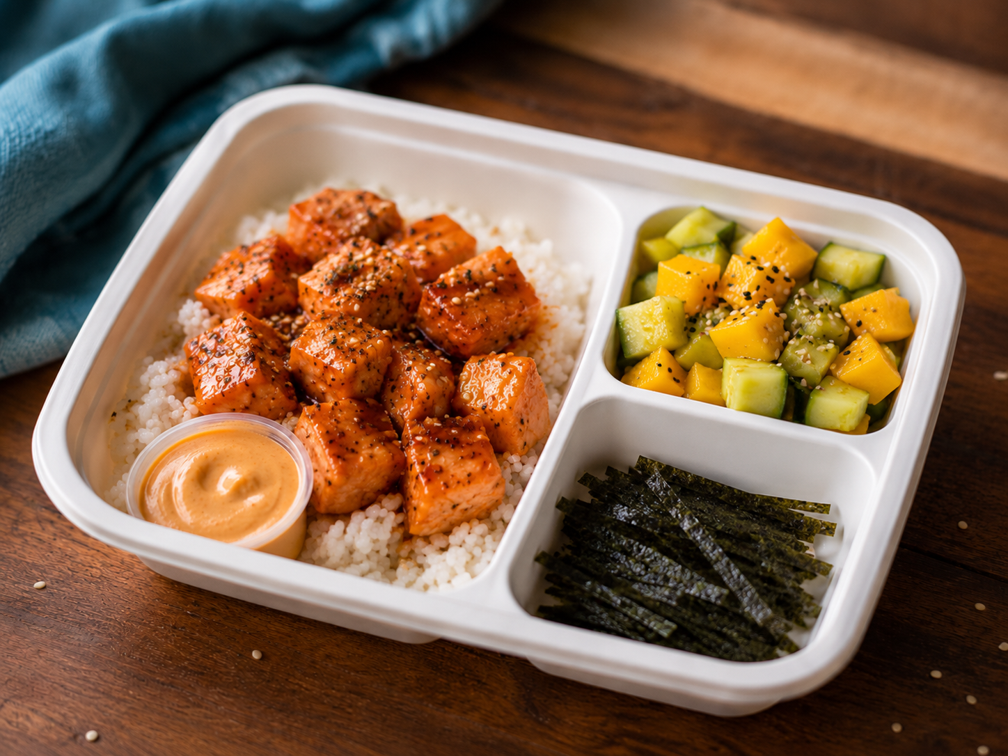 Mango Paradise Salmon Bowl