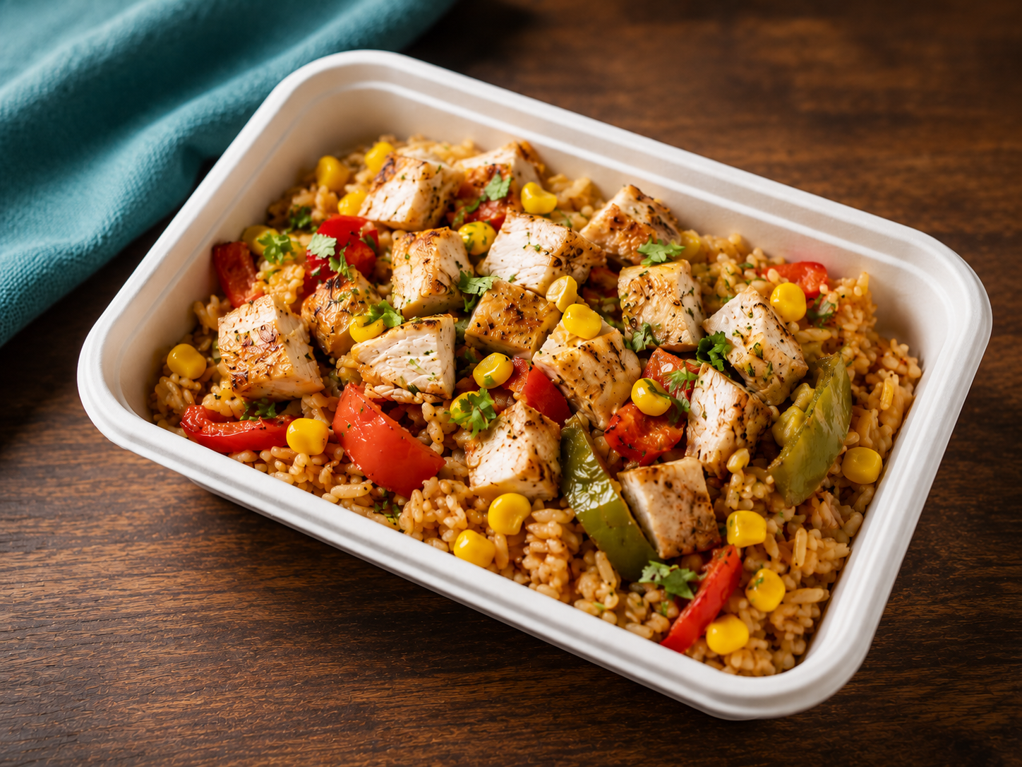Prairie Chicken and Corn Skillet