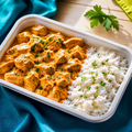 Chicken Satay with Rice