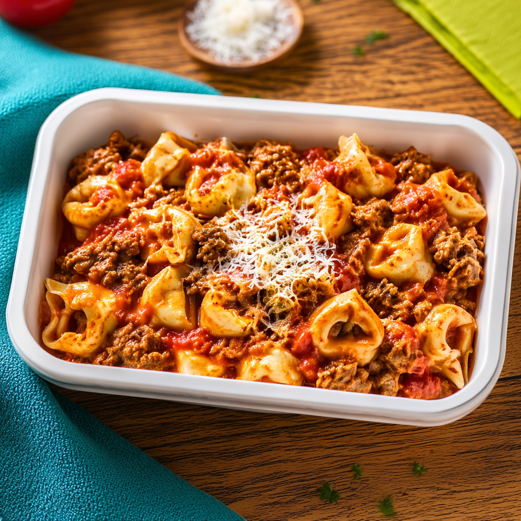 Creamy Beef Tortellini