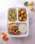 Mediterranean Turkey Naan Sliders